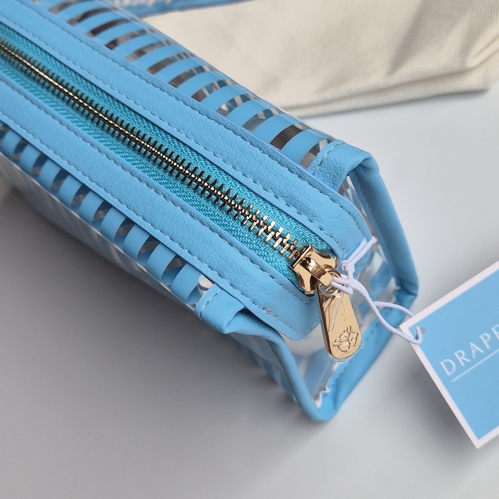 Draper James RSVP Book Stack Canvas Tote & Striped Pouch Set - Picture 7 of 12